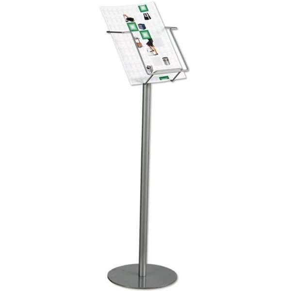 Wire Prospektständer - A4 - Silber